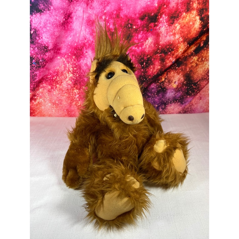 Vintage 1986 ALF Plush Coleco Gordon Shumway 18 Inch Stuffed Toy Alien Retro 80s